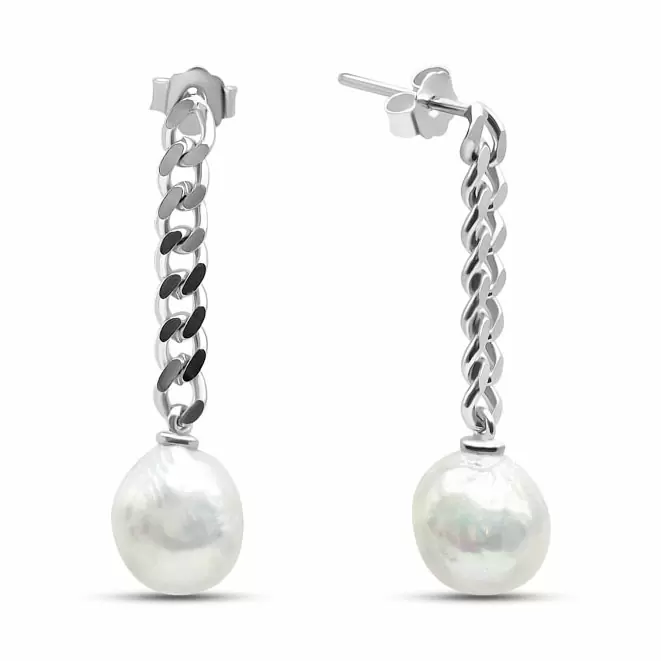 Серьги подвесные 022043425a серебро