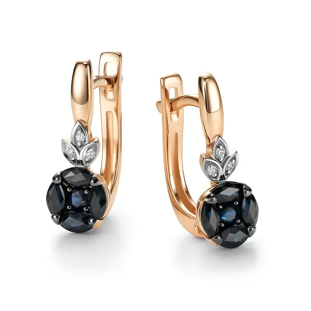 Серьги 25557-102 золото