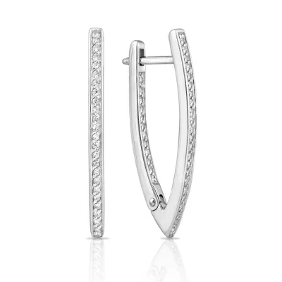 Серьги дорожка 49856 серебро Дорожка