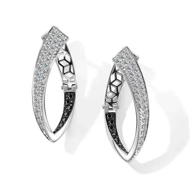 Серьги 25838-213 золото