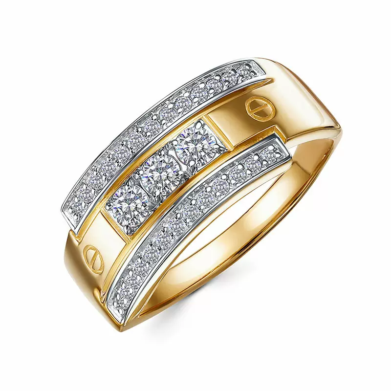 Кольцо 1677307511 золото Картье винт