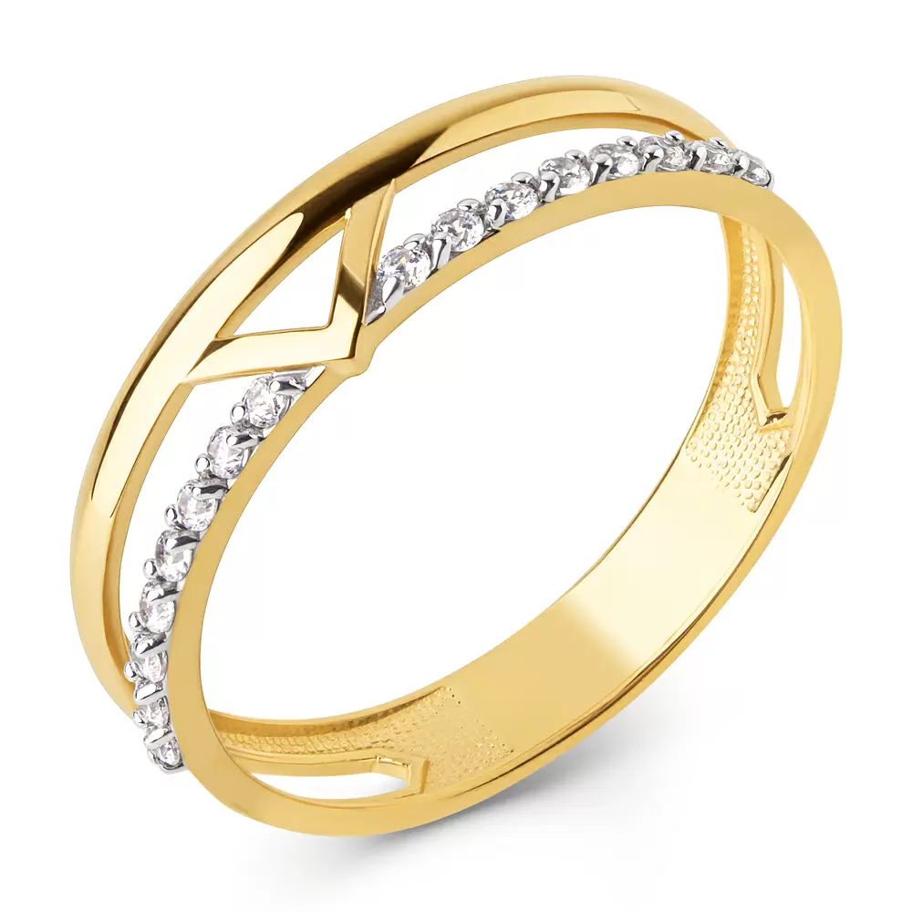 Кольцо 026781-4102 золото