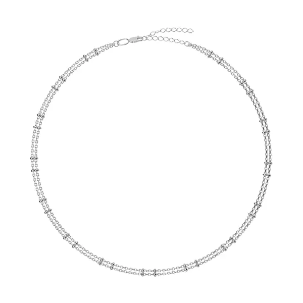 Колье чокер НХ22-1809РЮ-3 d0.40 серебро_1