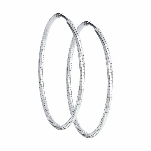 Серьги конго 94140085 серебро_0