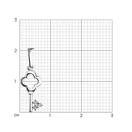 Подвеска 94031733 серебро Ключ_1