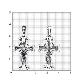 Крест христианский 95120067 серебро_1