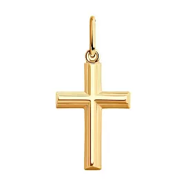 Крест декоративный 036572 золото_0