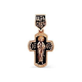 Крест христианский Кр107-1406 золото