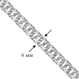 Цепь НЦ22-052Ю-3 d0.90 серебро_1