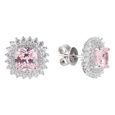 Серьги пусеты SS-B1380EC2 серебро