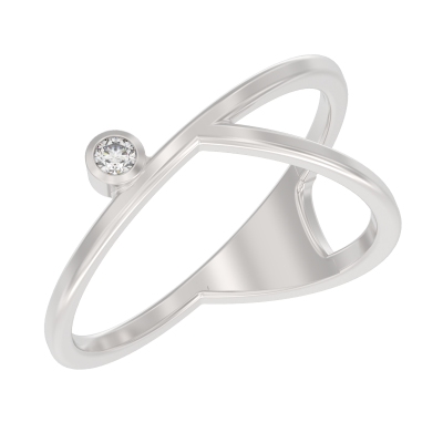 Кольцо 1051981-01110 серебро