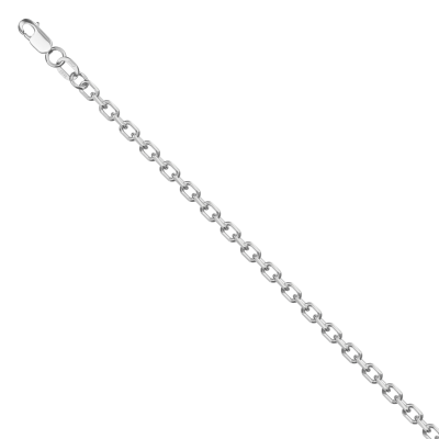 Цепь НЦ22-206Ю-3 d0.50 серебро Полновесная