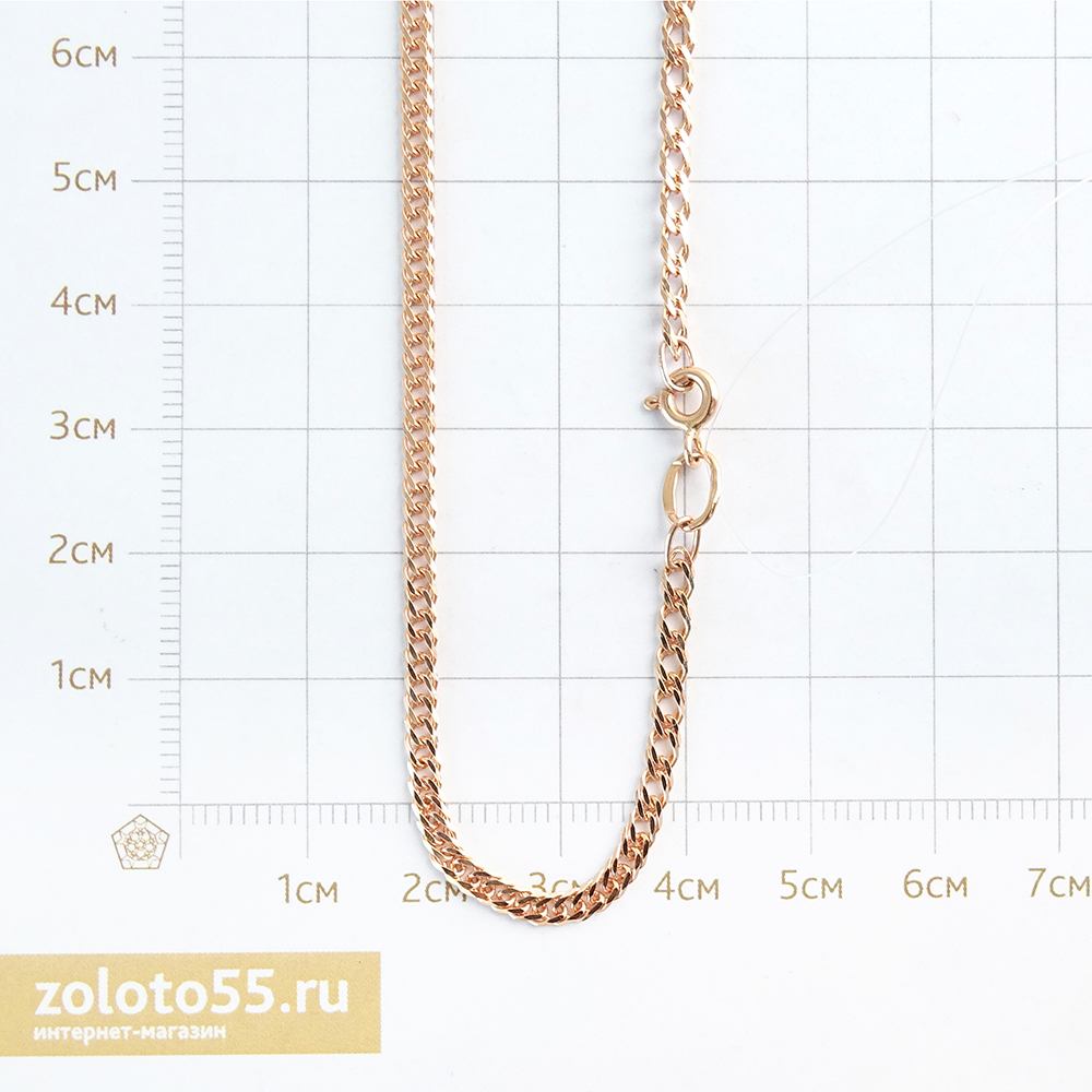 Цепь 8050154-50 золото Полновесный_2
