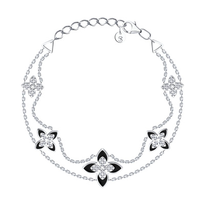 Браслет 94051577 серебро Роберто Коин