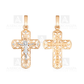 Крест христианский Кр264-01 золото