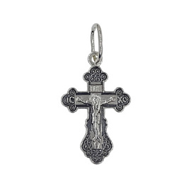 Крест христианский 1-017-3.55 серебро Полновесный