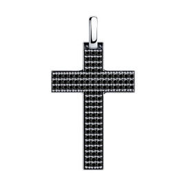 Крест декоративный 94-130-01488-2 серебро