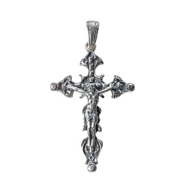 Крест христианский кр-42 серебро Полновесный