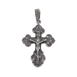 Крест христианский кр-70 серебро Полновесный