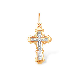 Крест христианский П15018323 золото